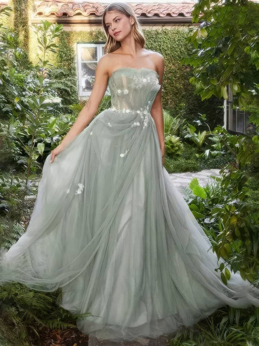 Robe Gris Vert​