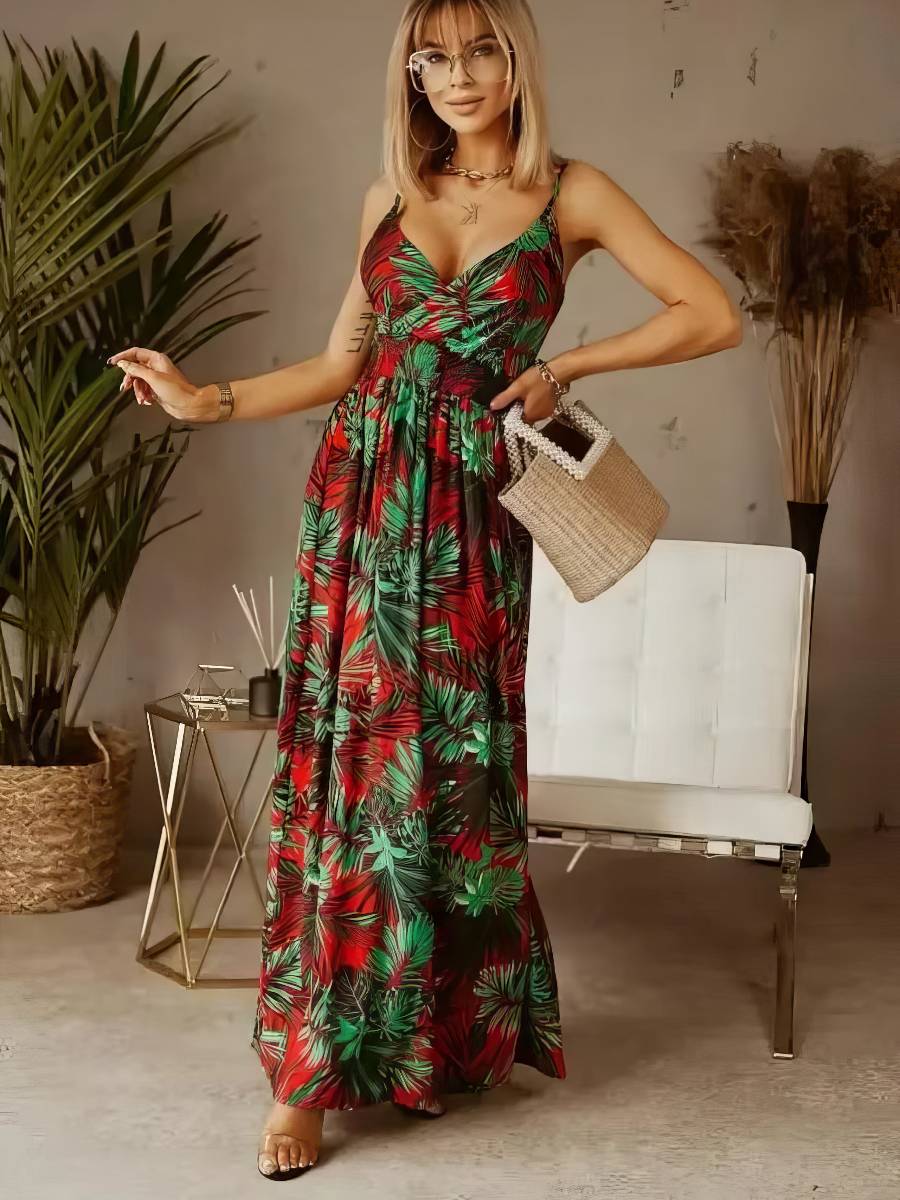 Robe Rouge Et Verte​